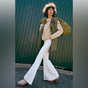 Free People Just Float On Jeans White Sz. 29